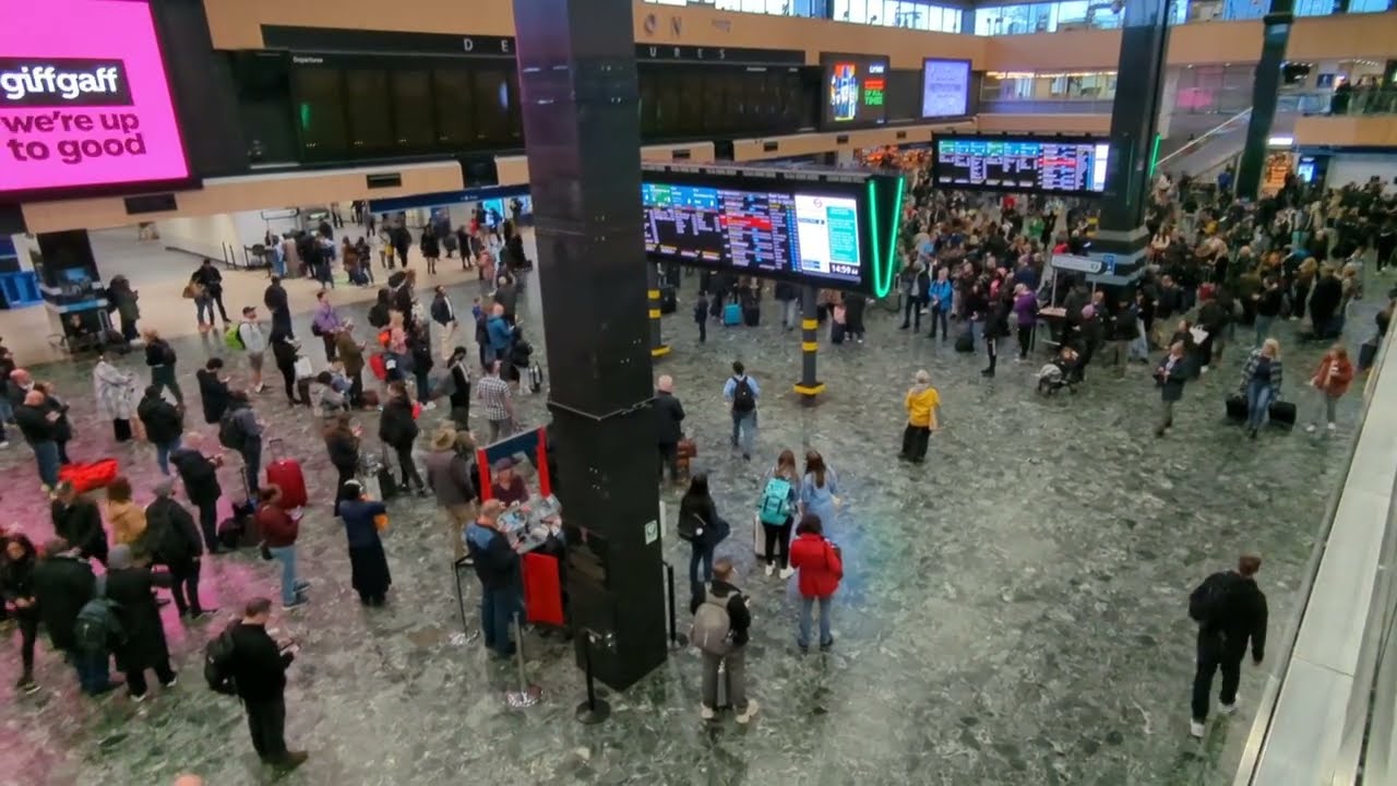 🚨 UK Emergency Alert Test from Euston Station