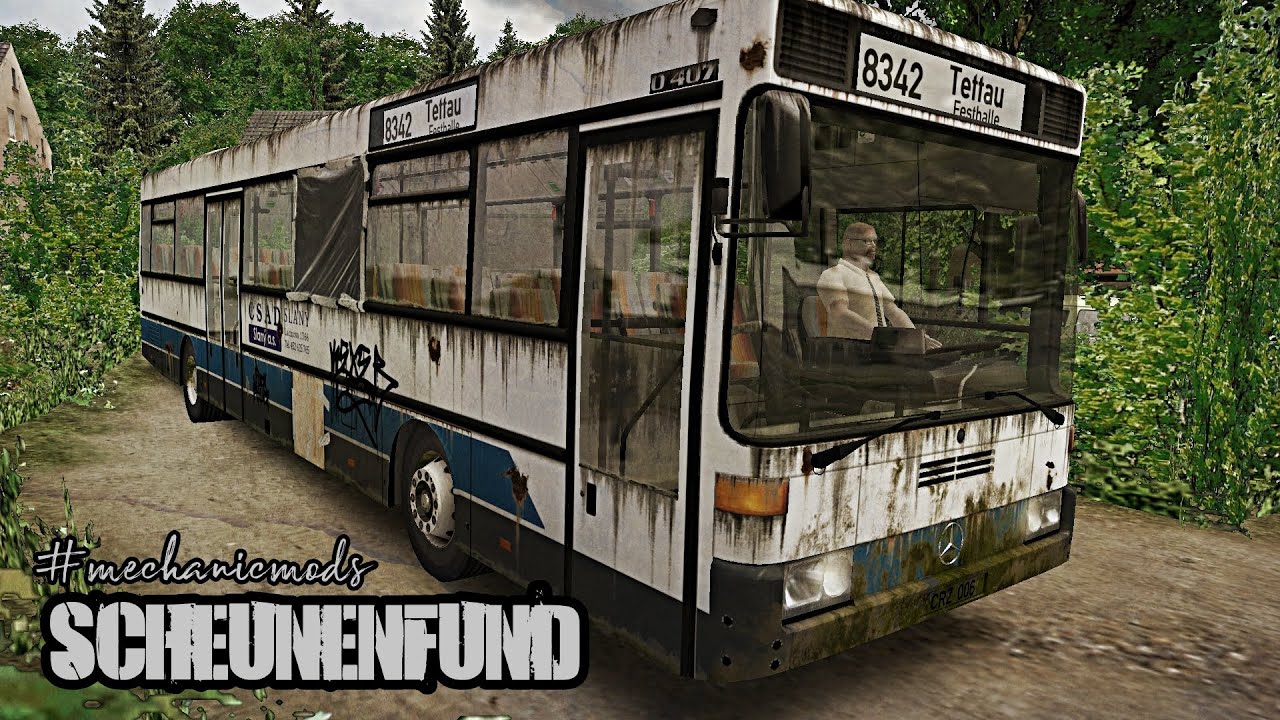 Mercedes O407 Scheunenfund | OMSI 2 |  Broken, Smashed trash