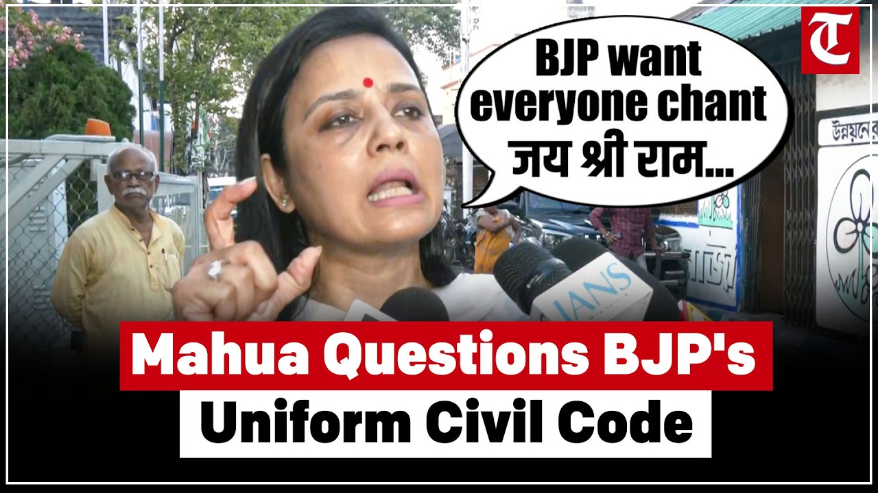 Mahua Moitra Slams UCC, Egg Meal Decision; Targets BJP Over 'Religious Polarisation'