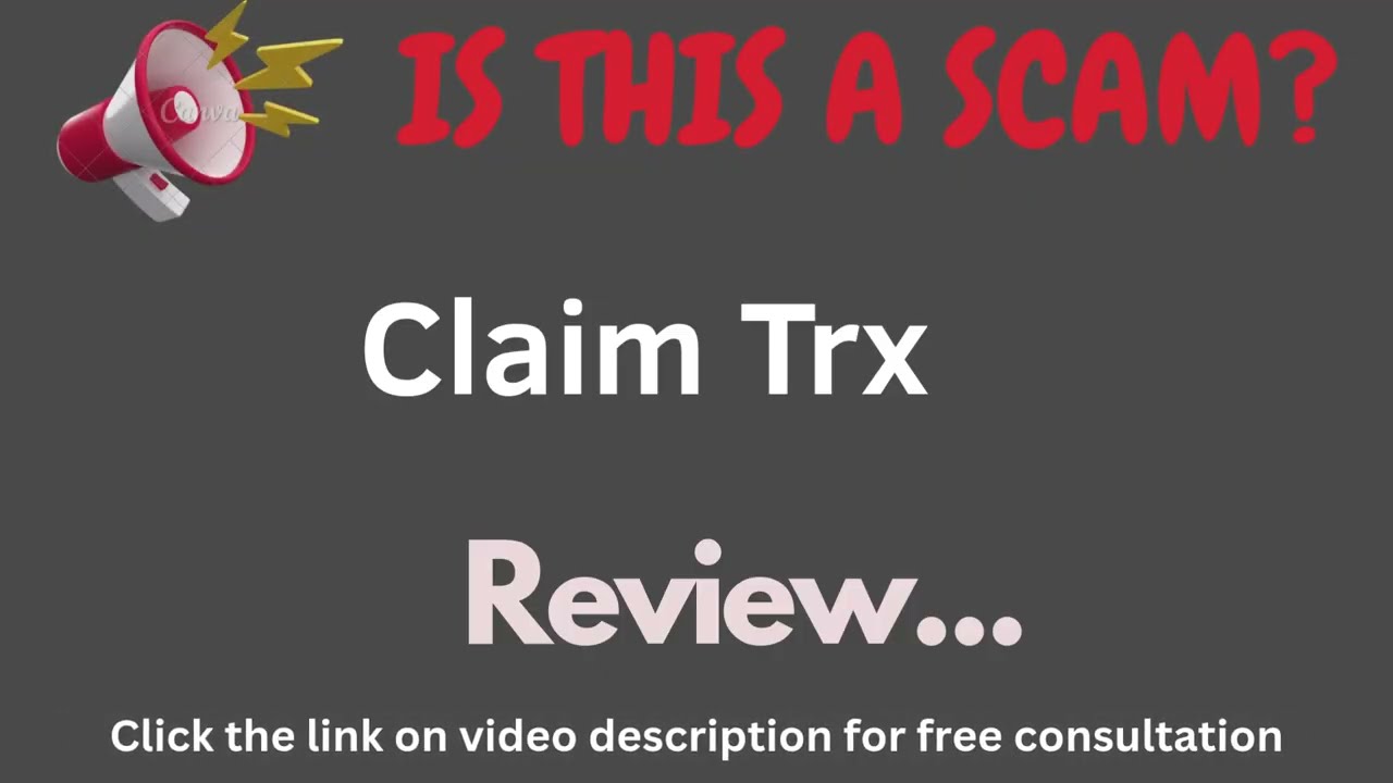 Claimtrx.online Review: THIS IS A SCAM? (Claim Trx)