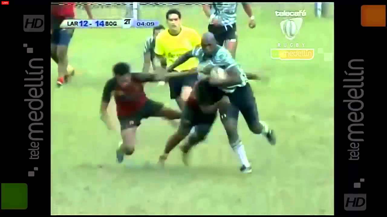 Oscar Forero - jugador Liga de Rugby de Bogot&aacute;