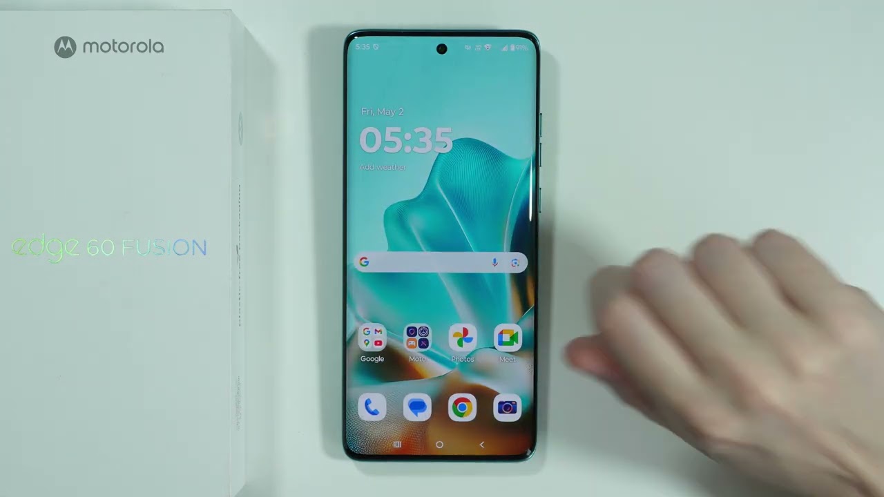 Есть ли на Motorola Edge 60 Fusion сканер отпечатков пальцев?