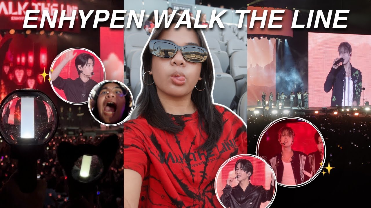 ENHYPEN WALK THE LINE CONCERT in Los Angeles | Krizelle's Diary