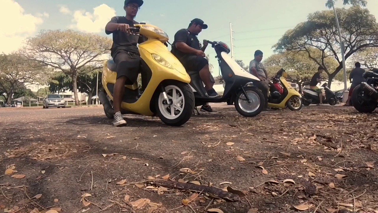 Hawaii's modified mopeds G boss cruise (meet up)