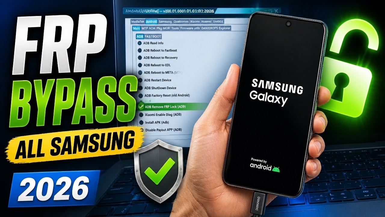 All Samsung FRP Bypass 2026 Android 15/16/17 | Samsung FRP Tool 2026 | SB Mobile LAB📲