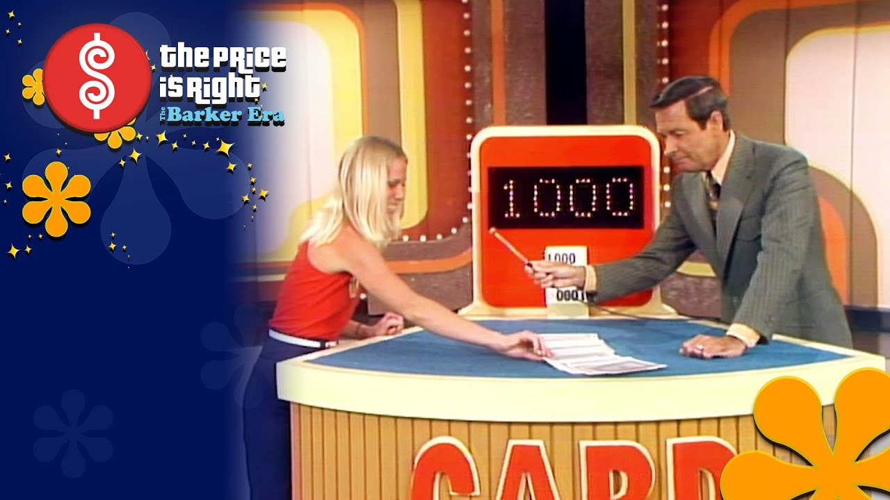 Celebrate the Debut of Card Game on The Price Is Right in 1974 - The Price Is Right 1974