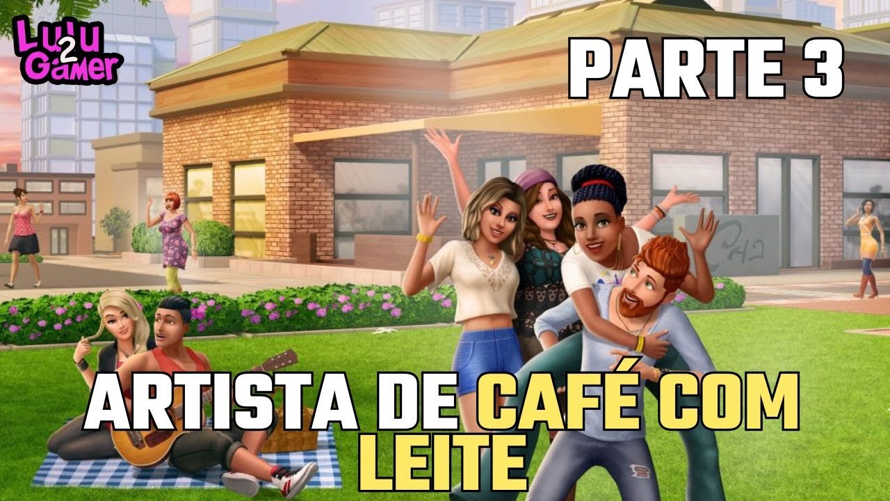 The Sims Mobile Nível 8 e Artista de Café com Leite Parte 3