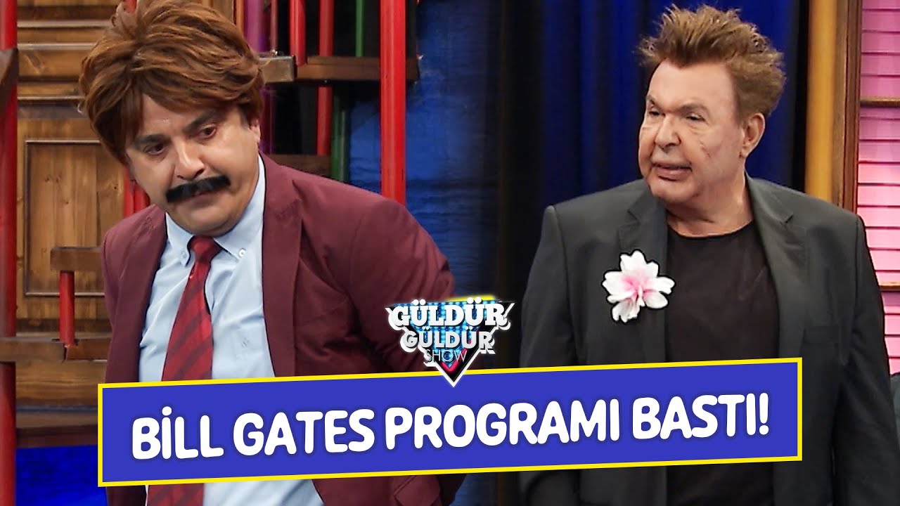 Bill Gates Dayanamadı Programı Bastı! - Güldür Güldür Show
