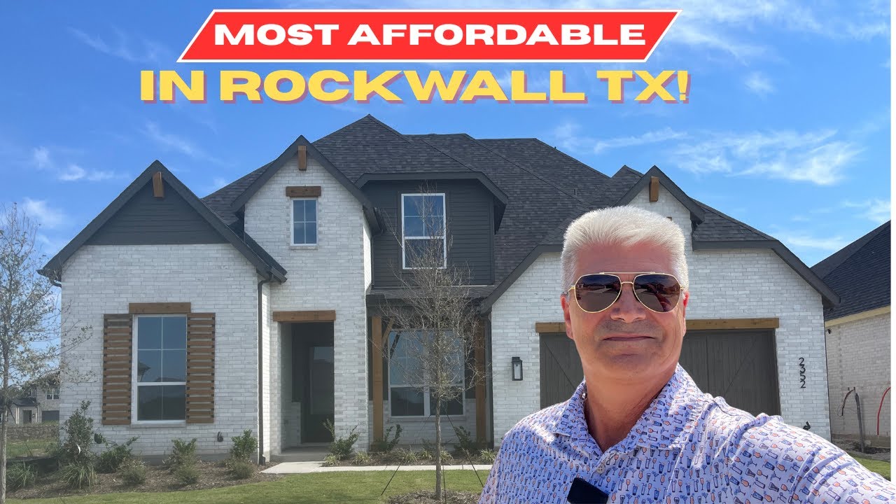 💰 “Affordable Luxury in Rockwall, TX | Sonoma Verde Community Homes Tour”