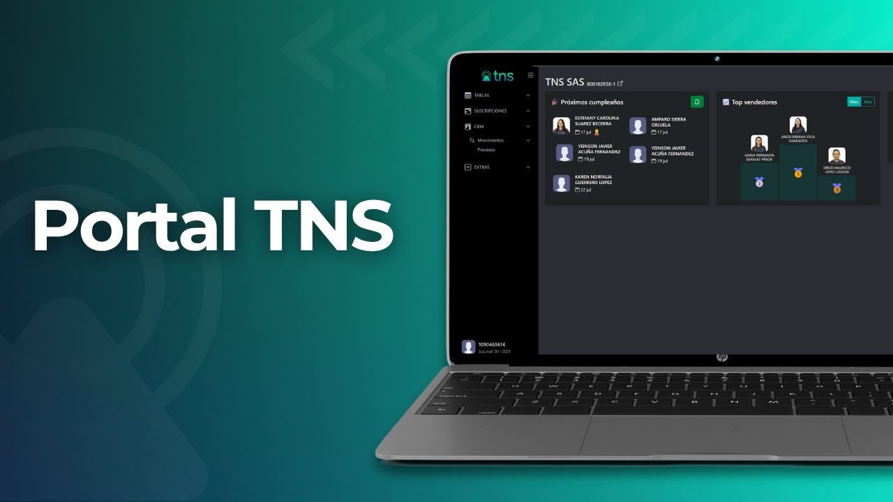 💻 TNS Web Portal - Integrated Software