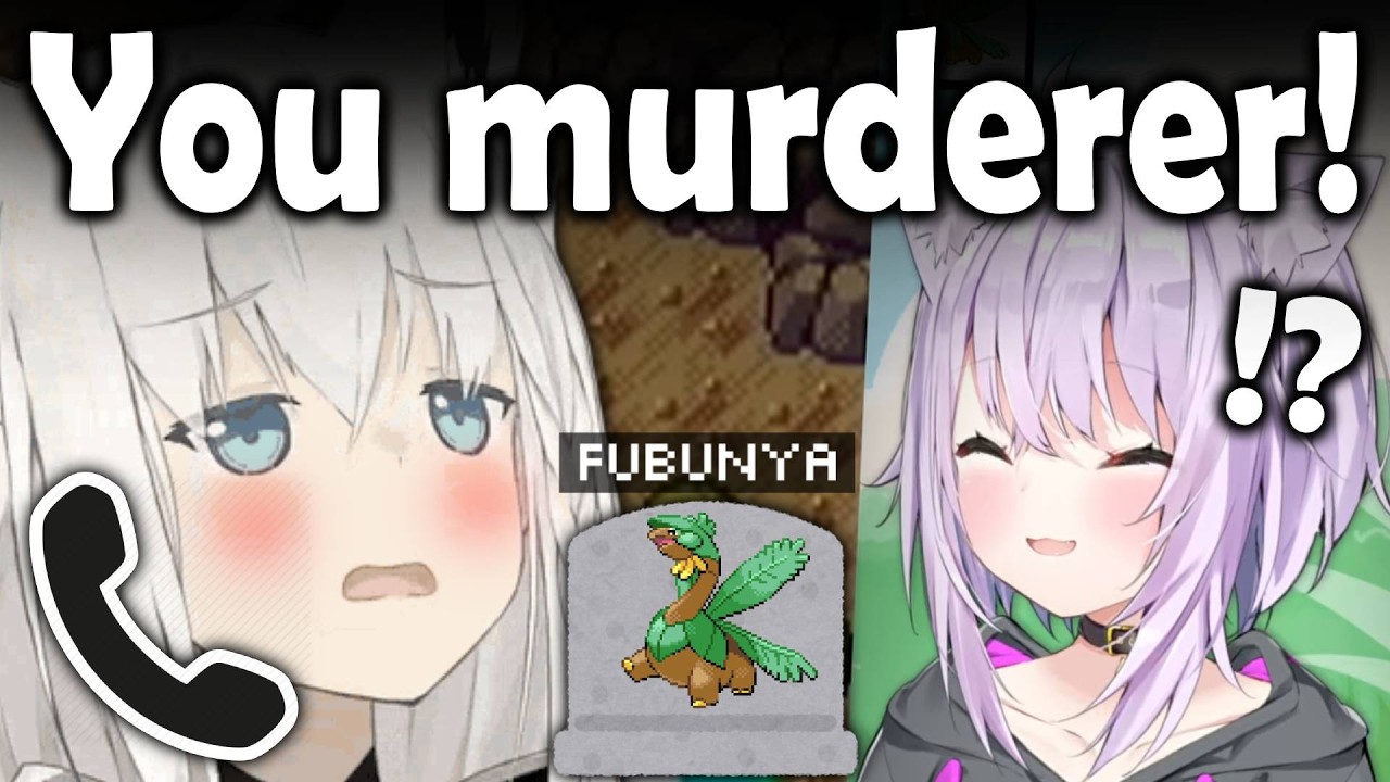 Drunk Fubuki Crashes Okayu’s Stream After a Pokémon Named After Her Died...