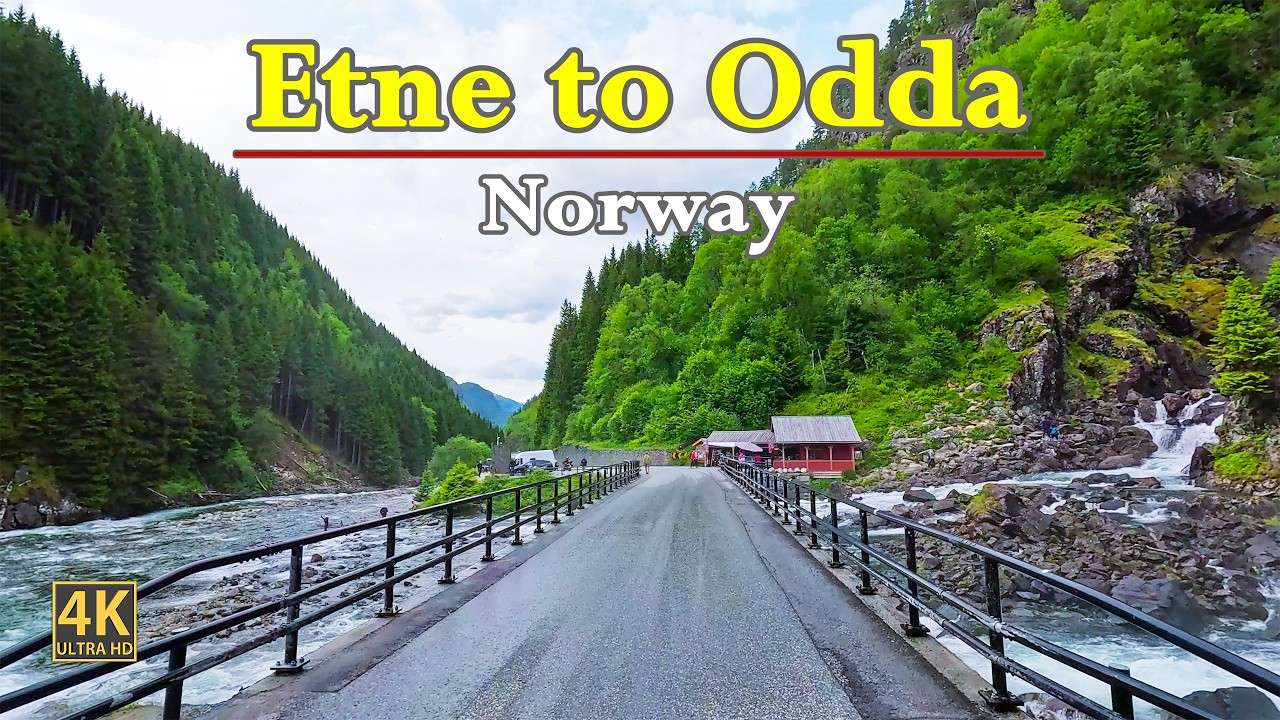 Driving Etne To Odda In Norway 🇳🇴 | Scenic Road Trip In Stunning 4K | POV Driving