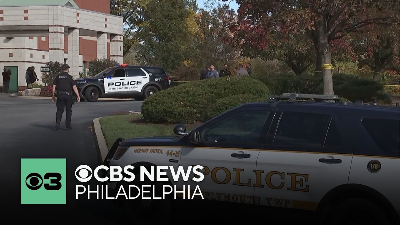 Alleged erratic driver hits 2 police officers with car in Plymouth Meeting, Pennsylvania