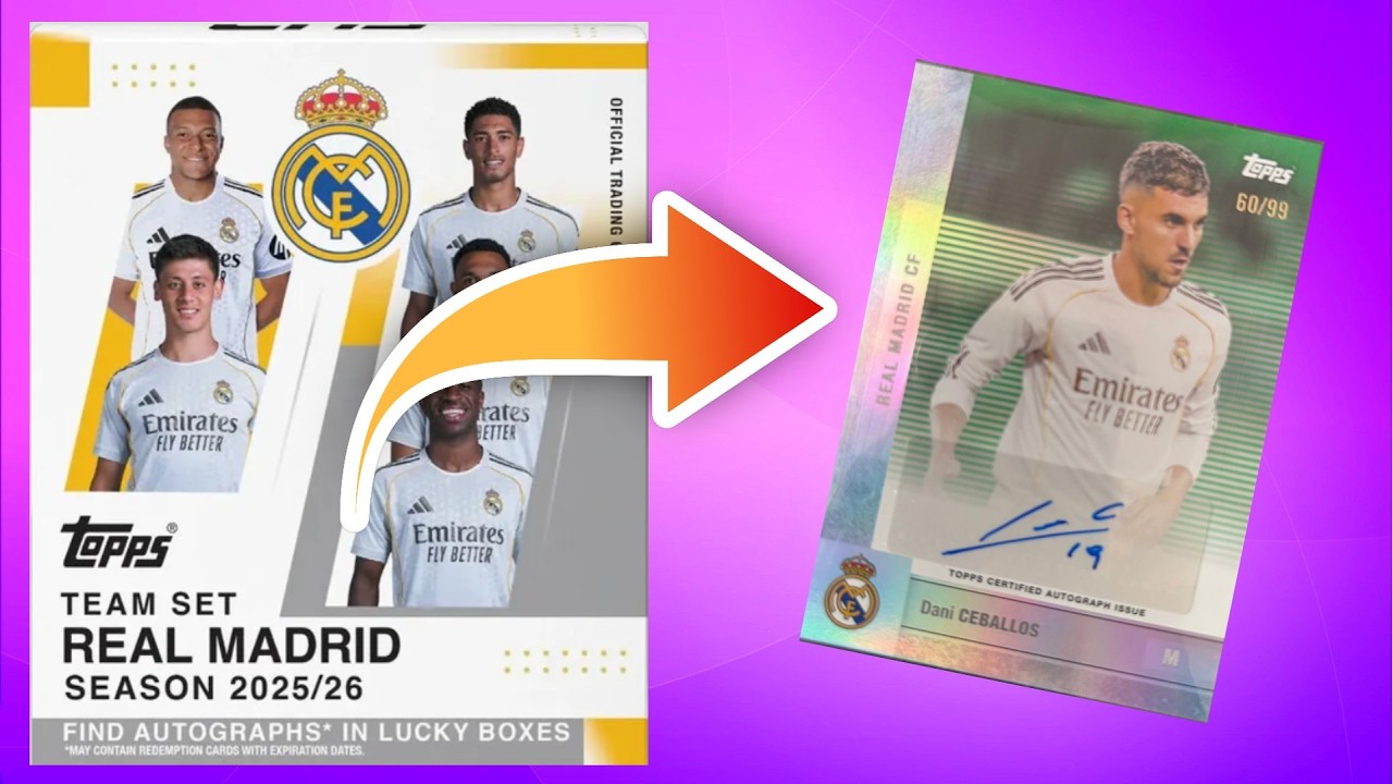 #88 - Topps - Real Madrid 2025/26 Team Set bontás