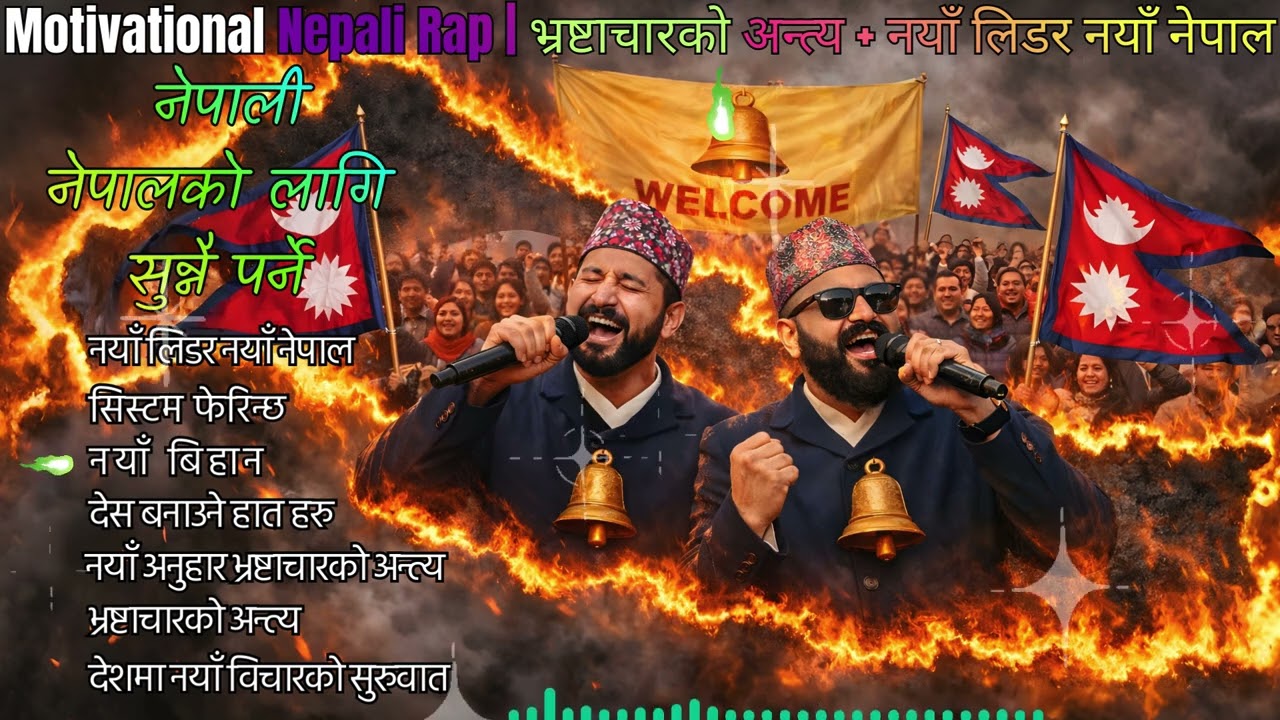 🔥🎤 Motivational Nepali Rap 🇳🇵 | भ्रष्टाचारको अन्त्य + नयाँ लिडर नयाँ नेपाल 💥