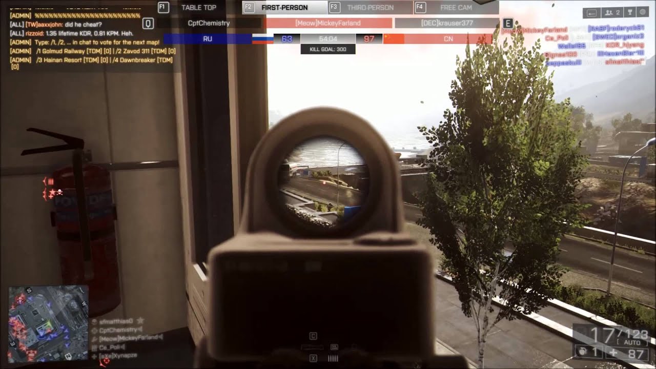 BF4 - Hacker Caught - MickeyFarland(now Diana_McFarland)