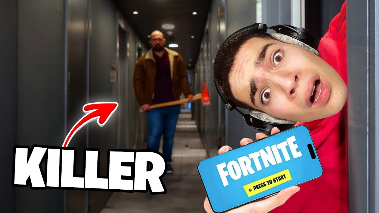 ENTRA un ASSASSINO alle 3:00 di NOTTE Mentre Gioco a Fortnite!