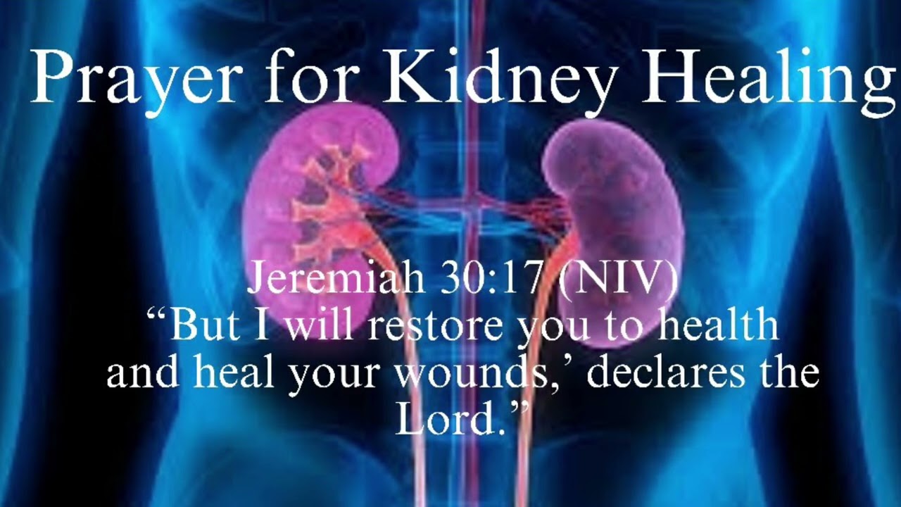 Prayer for Kidney Healing