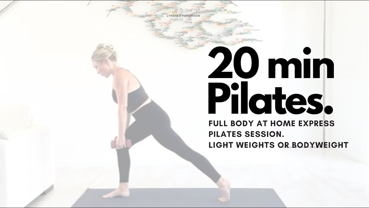 20 MINUTE EXPRESS PILATES | Full body at home workout | Get fit at home