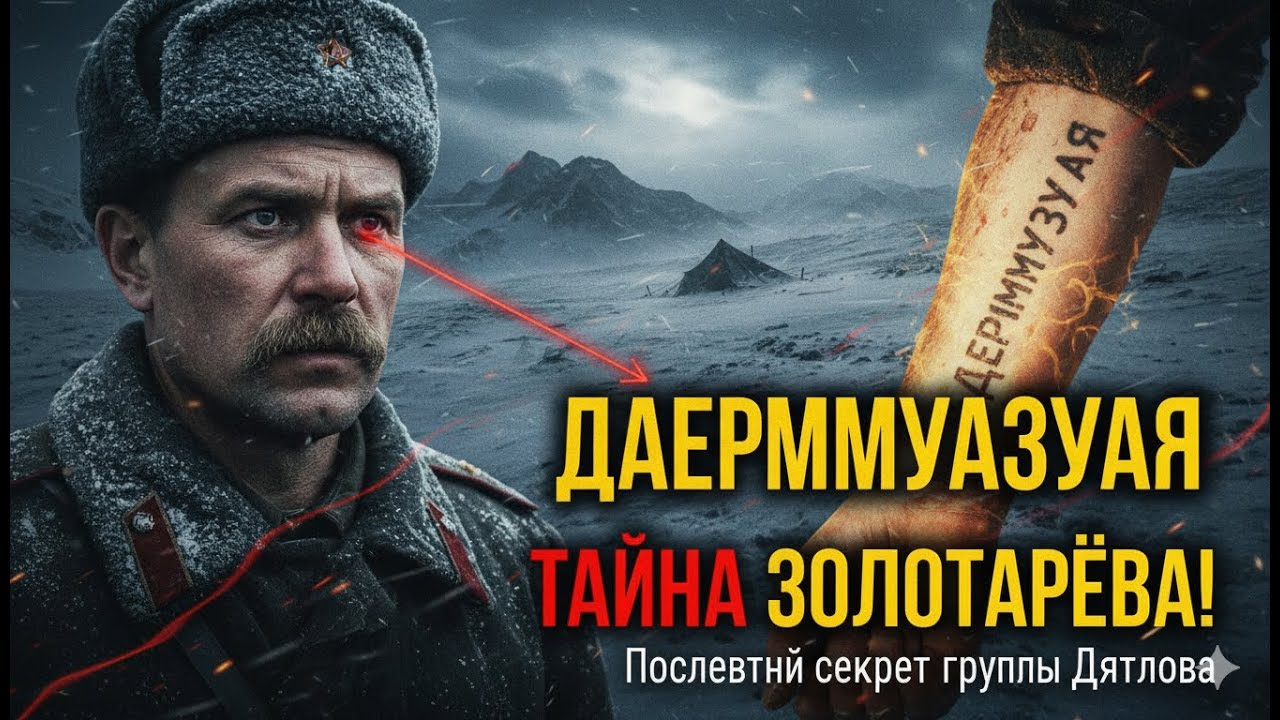 Тайна “ДАЕРММУАЗУАЯ” : что скрывала татуировка Семёна Золотарёва из группы Дятлова