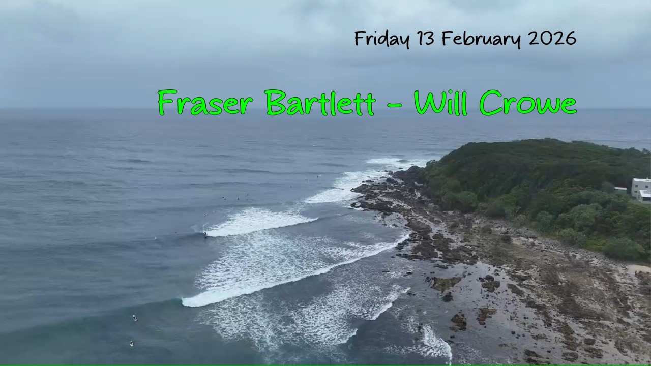 Longboarding - Coffs Coast. Friday 13 February 2026. #longboardsurf