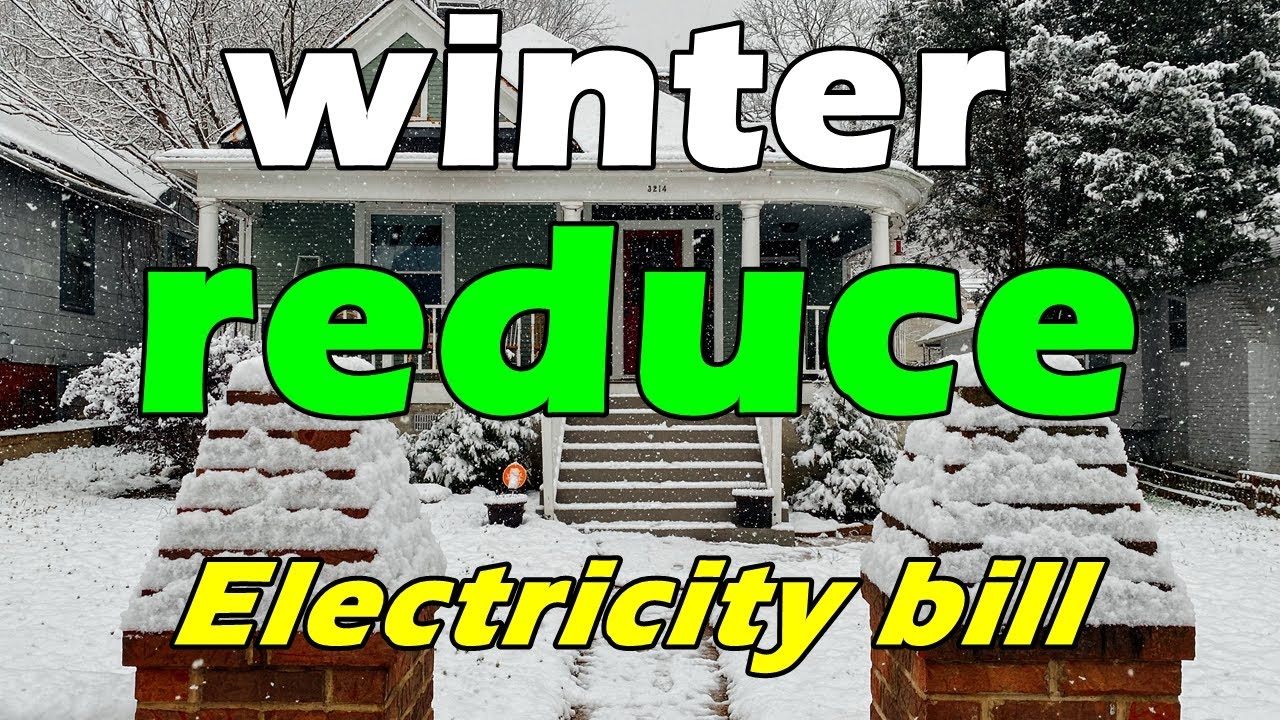 21 tips to reduce electricity bills in winter