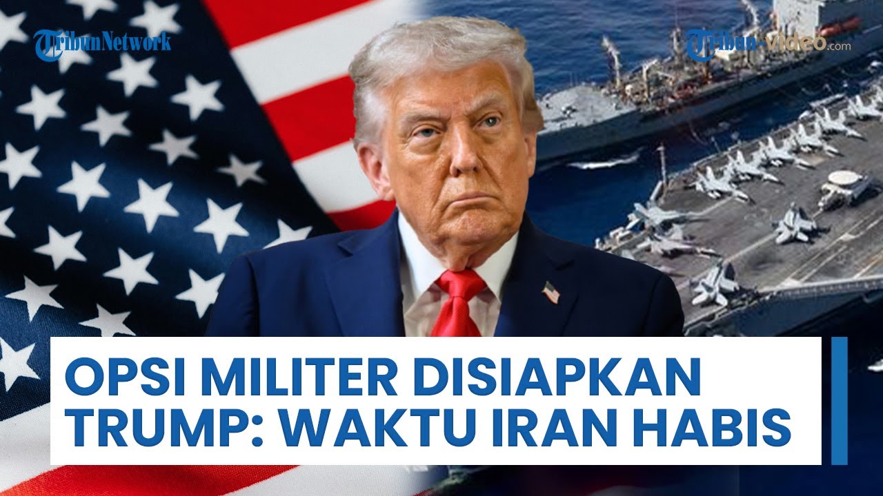 Trump Peringatkan Iran Segera Negosiasi Nuklir, AS Siap Ambil Opsi Militer