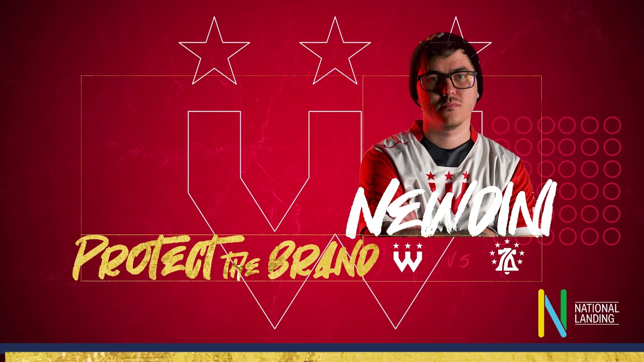 National Landing Play of the Night: Newdini STUFFS Walnut at the rim