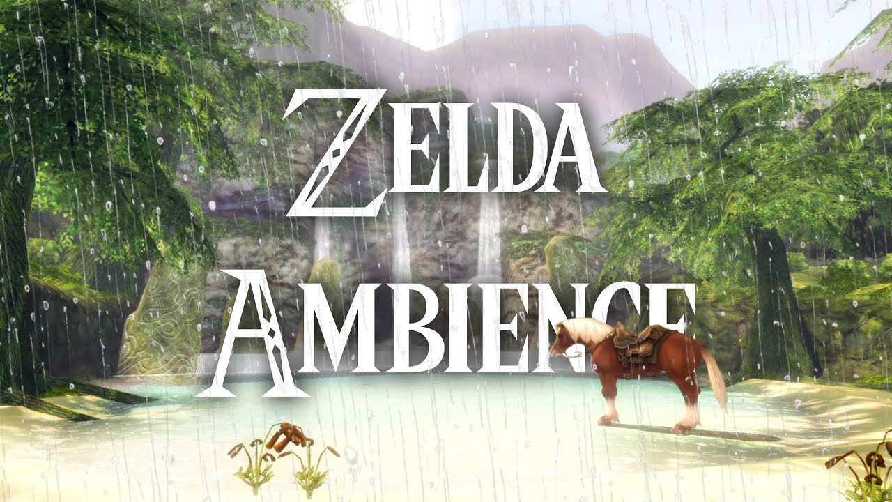 Zelda | Rainy Spirit Springs | Twilight Princess Ambience
