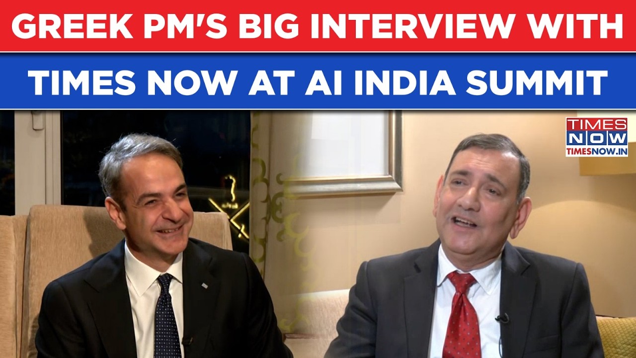 India AI Summit: Greek PM Kyriakos Mitsotakis' Big Interview With Times Now On AI, Tech & More
