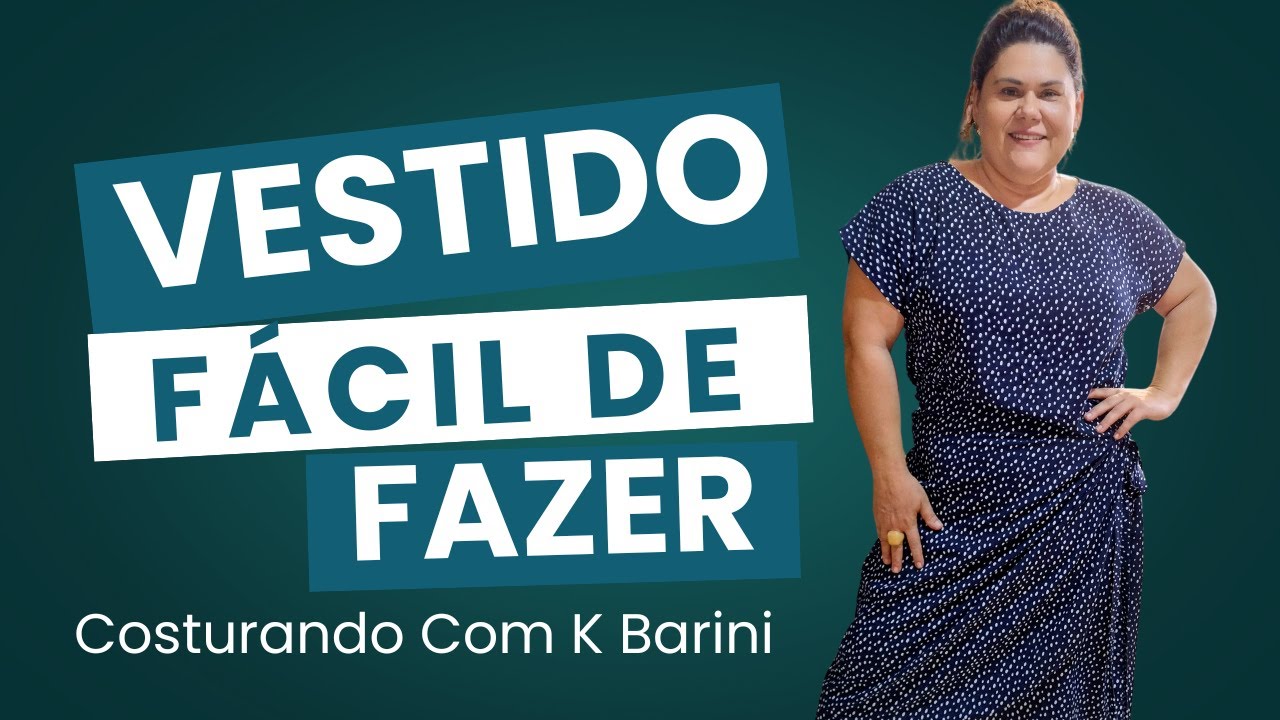 VESTIDO COM DETALHE QUE VOCE NÃO IMAGINA QUE DÁ PRA SER FEITO - EU VOU TE ENSINAR - PARA INICIANTES