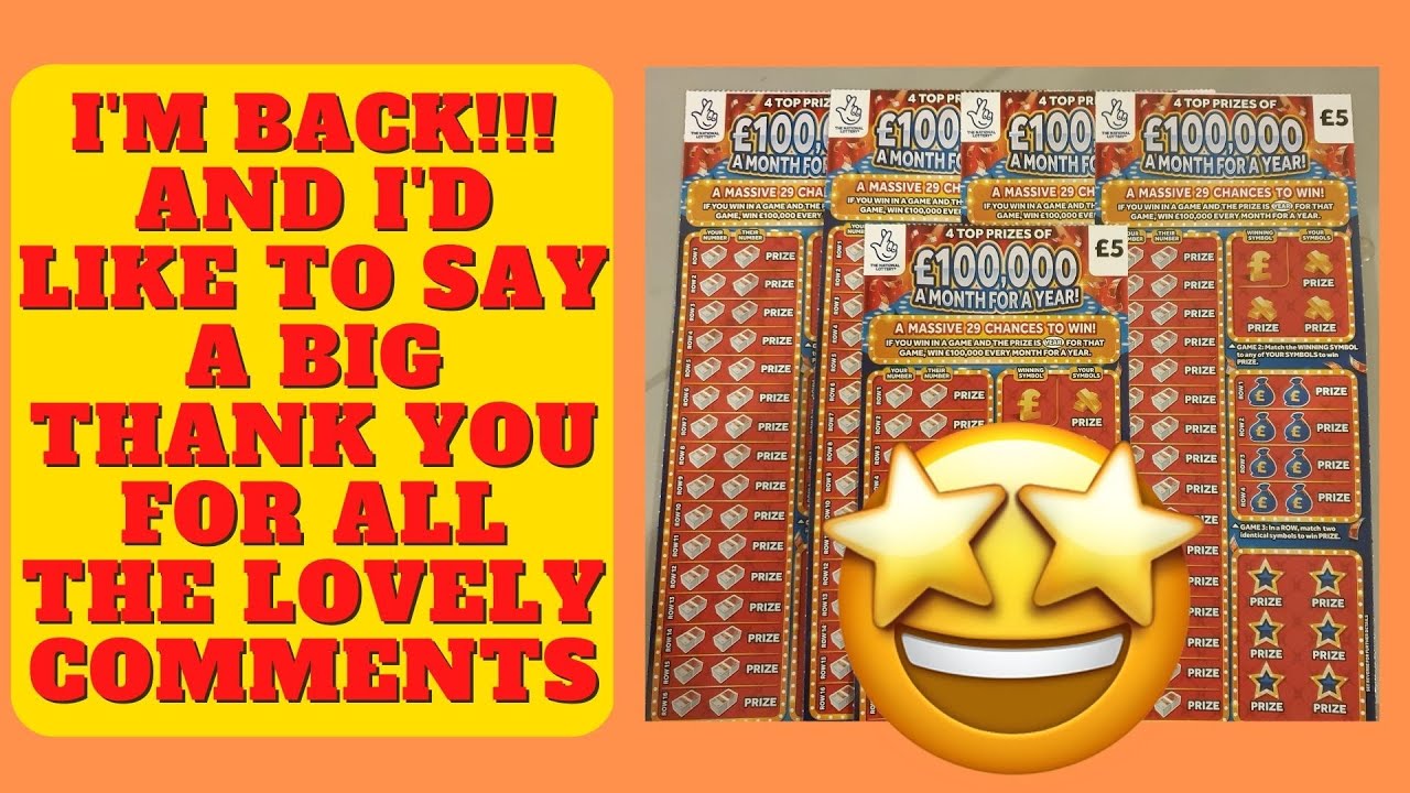 New &pound;5 Lottery Scratch Cards. &pound;25 of &pound;100k a month for a year scratch cards scratched off.