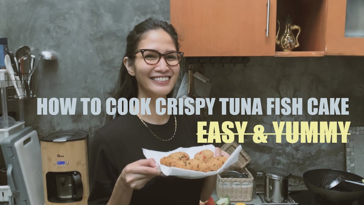 AULIA SARAH | HOW TO COOK CRISPY TUNA FISH CAKE | EASY AND YUMMY