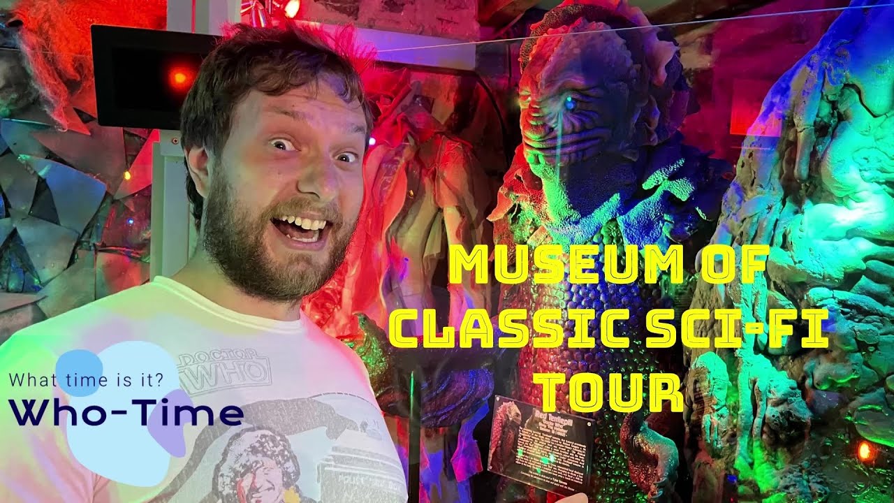 Doctor Who: Museum of Classic Sci-Fi Tour (2022) - MANY ON-SCREEN CLASSIC ERA PROPS TO SEE!!!