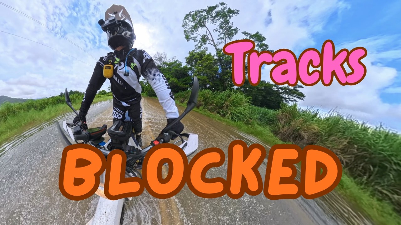 Tracks Blocked - Black Mountain Rd. Moto
