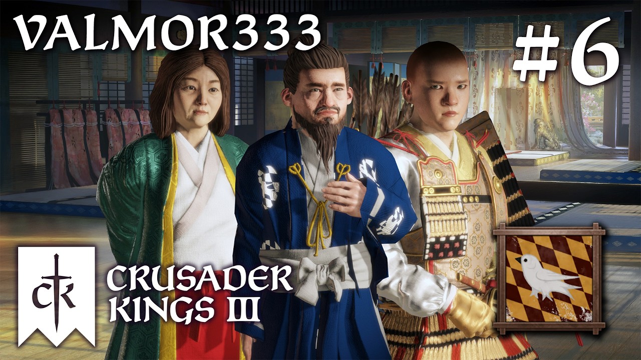 Crusader Kings III - Ep 6 : Trop de lardons ! - Let's Play FR HD par ValMor333
