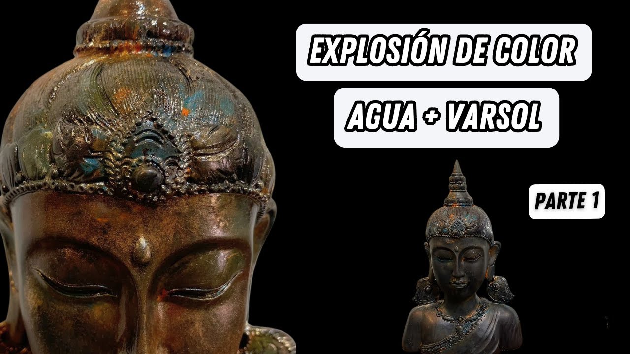 Cómo Pintar en Cerámica un Buda Con Técnica de Óxidos ( Parte 1 )