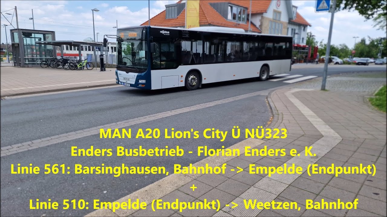 Sound | MAN A20 Lion's City Ü NÜ323 | Enders Busbetrieb - Florian Enders e. K. | H-FE 89