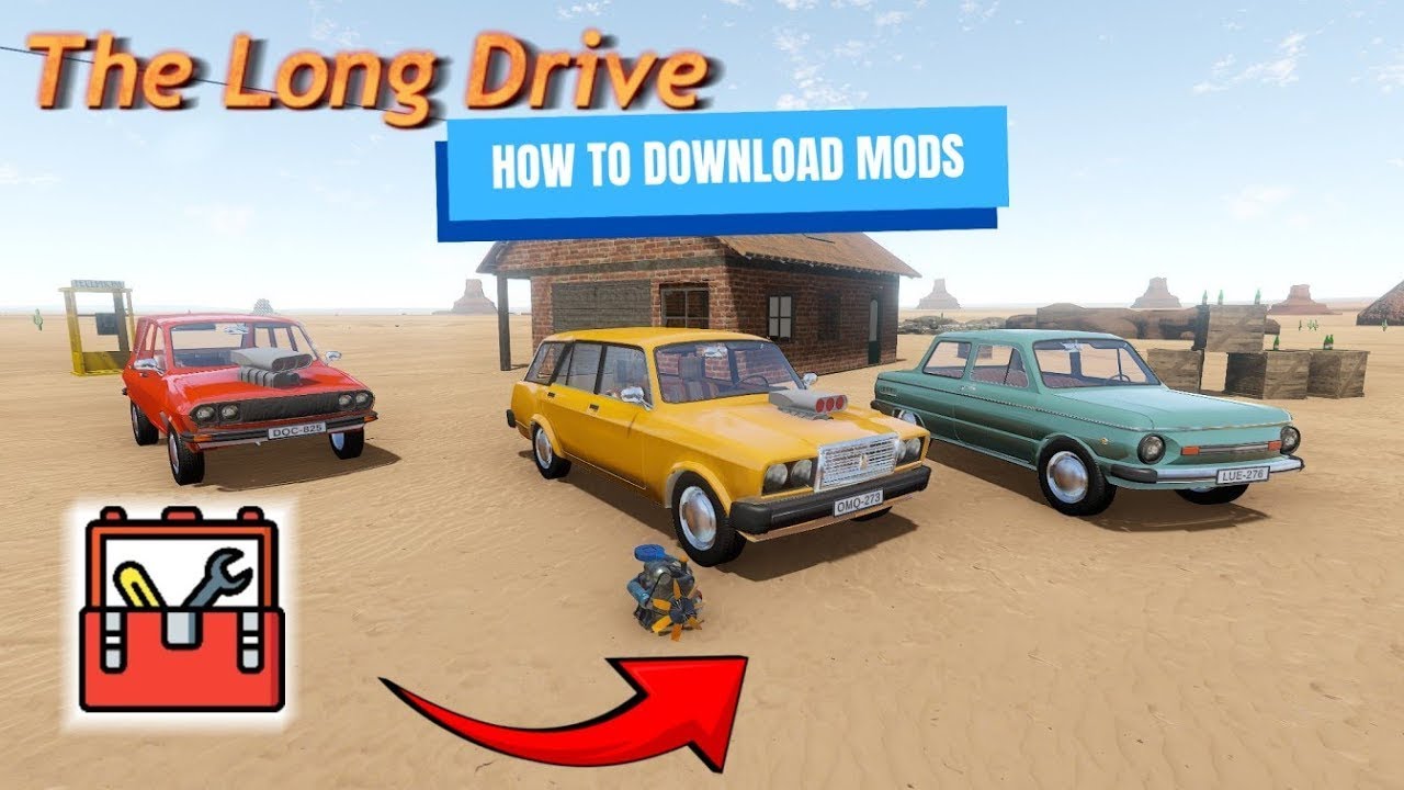 كيفيه تحميل وتركيب mods the long Drive