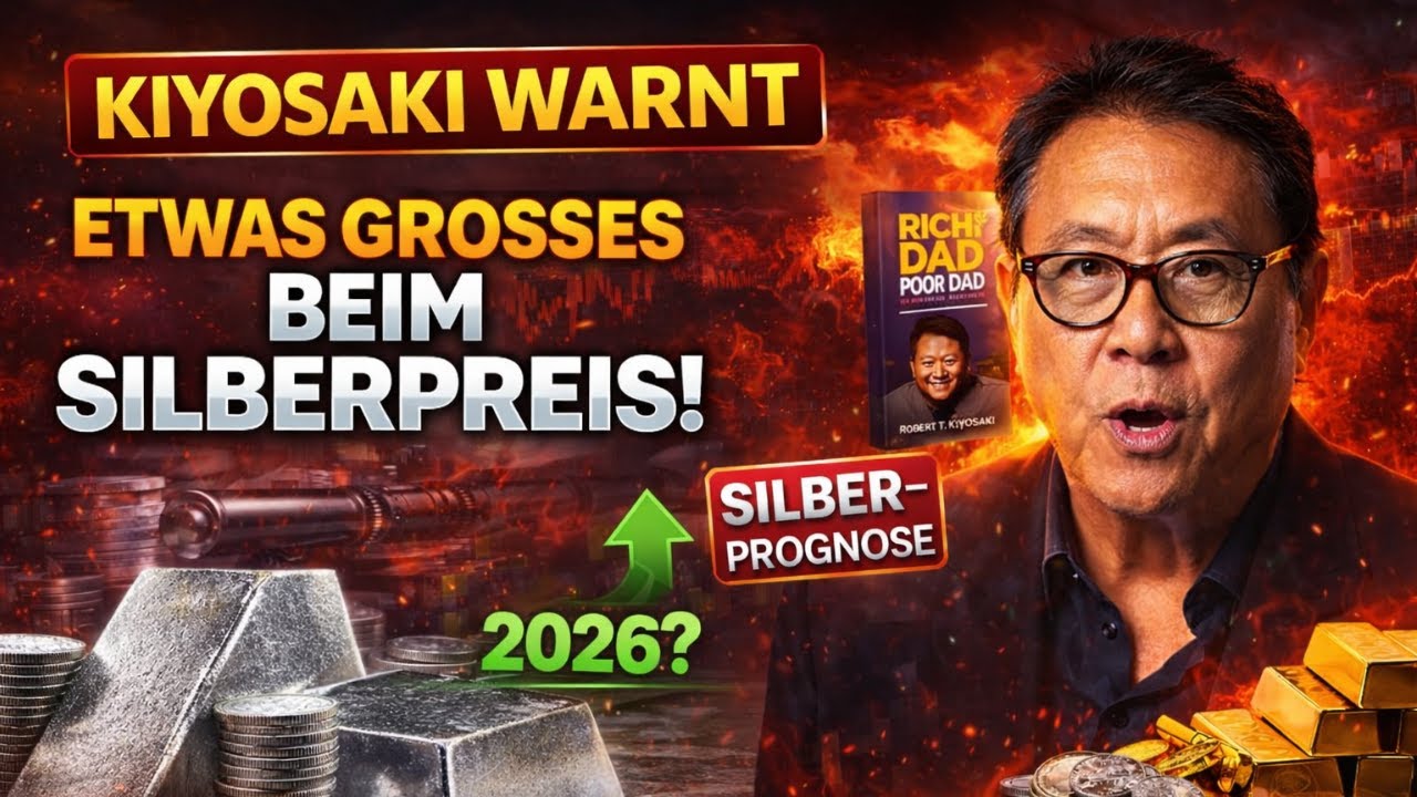 Robert Kiyosaki warnt: Beim Silberpreis steht etwas Großes bevor!