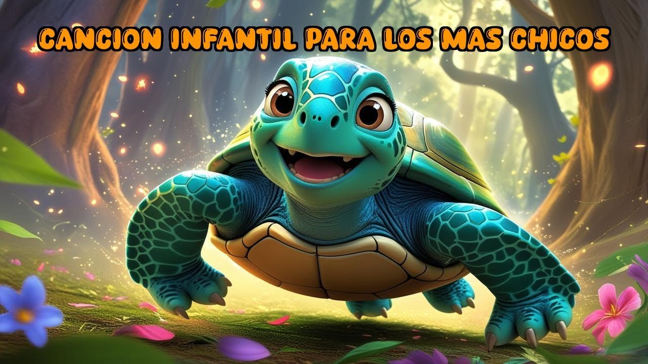 🐢✨ La tortuga veloz – canción infantil divertida