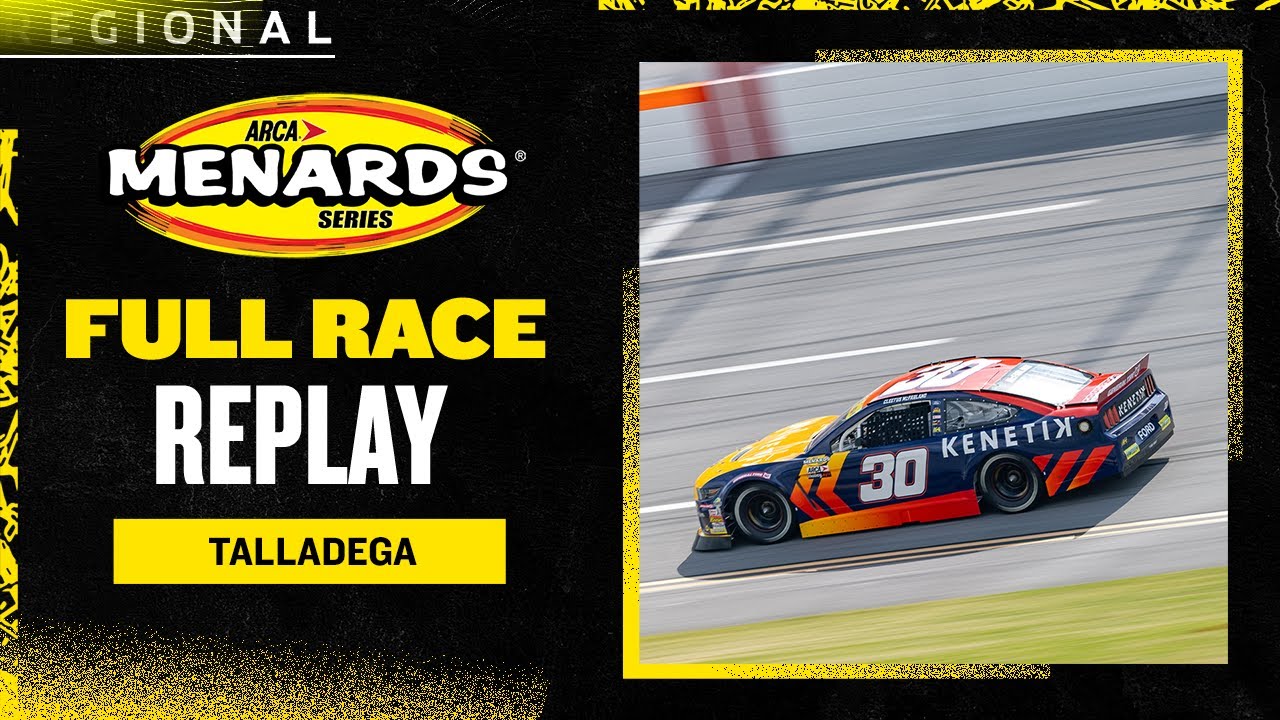 Cleetus McFarland returns to ARCA | General Tire 200 from Talladega | Full Race Replay