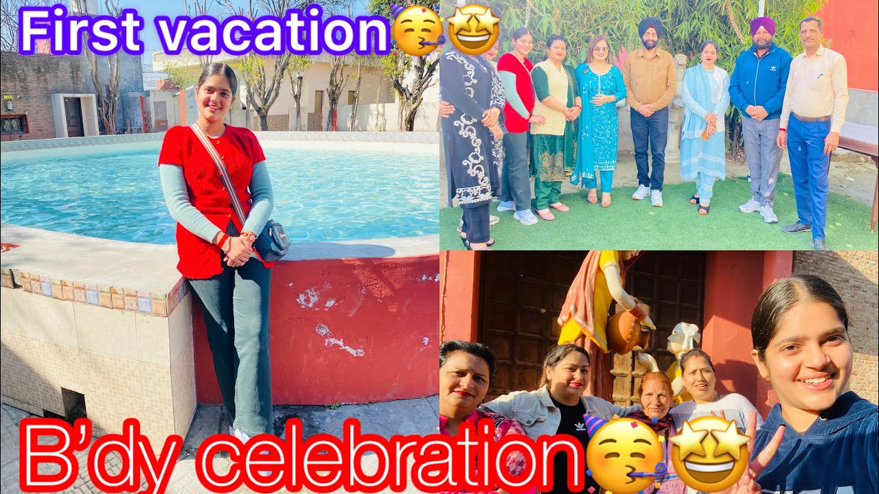 ||🤩FIRST VACATION IN VIRASAT HAVELI🥳||😍MY BIRTHDAY CELEBRATION🎉🥳||
