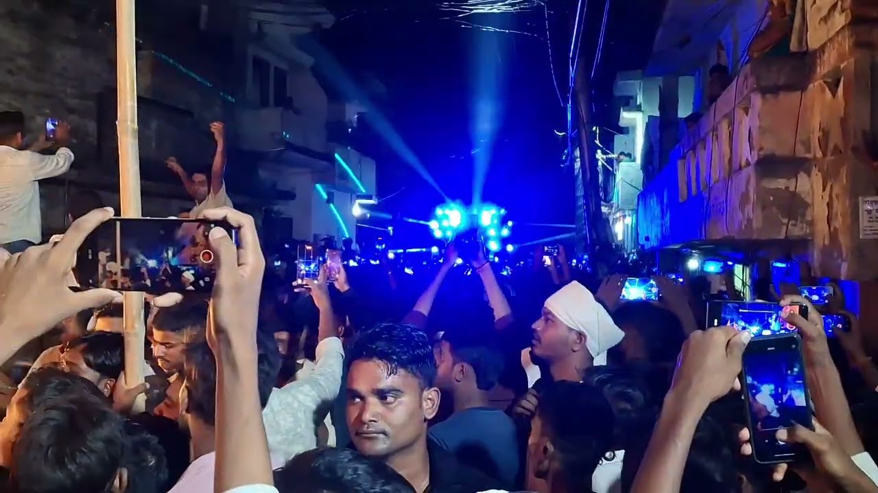 Prem dj mau Saund check😱👑 खतरनाक  durga puja visarjan Roadshow dj#djcompetition  dj#vlogsvideo  mau 