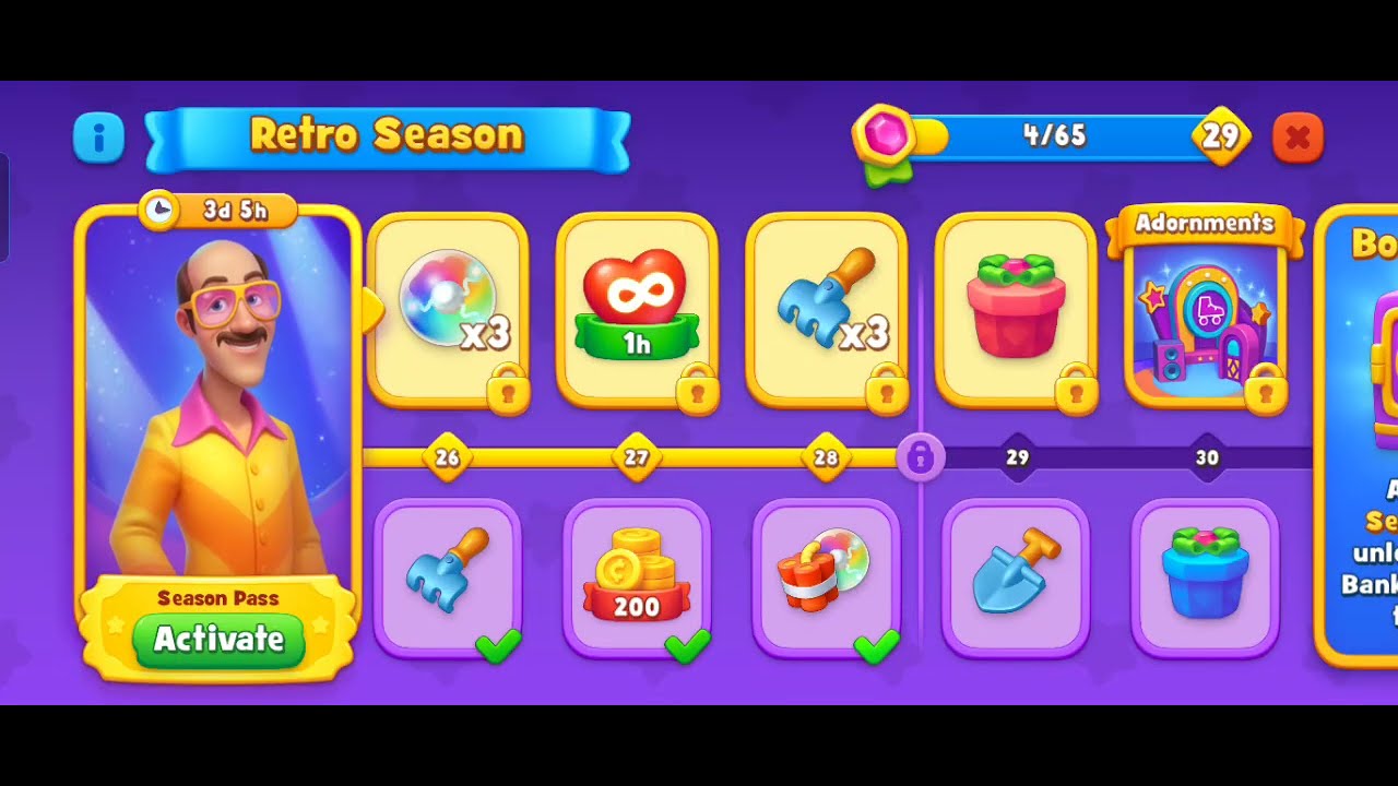 Successful Attempt - Stage 10628 - Gardenascapes