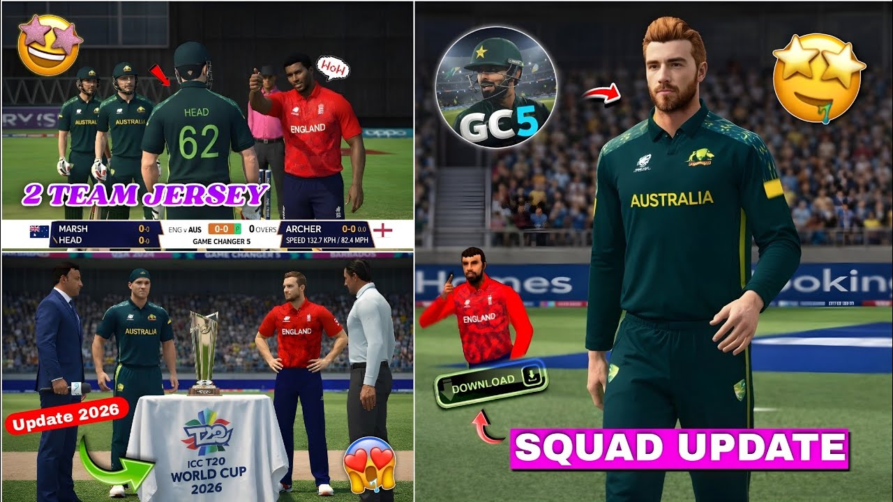 🤩Finally Game Changer 5 v4.2 New Update 😍| New Jersey & Squad Update Release 🔥| How to download