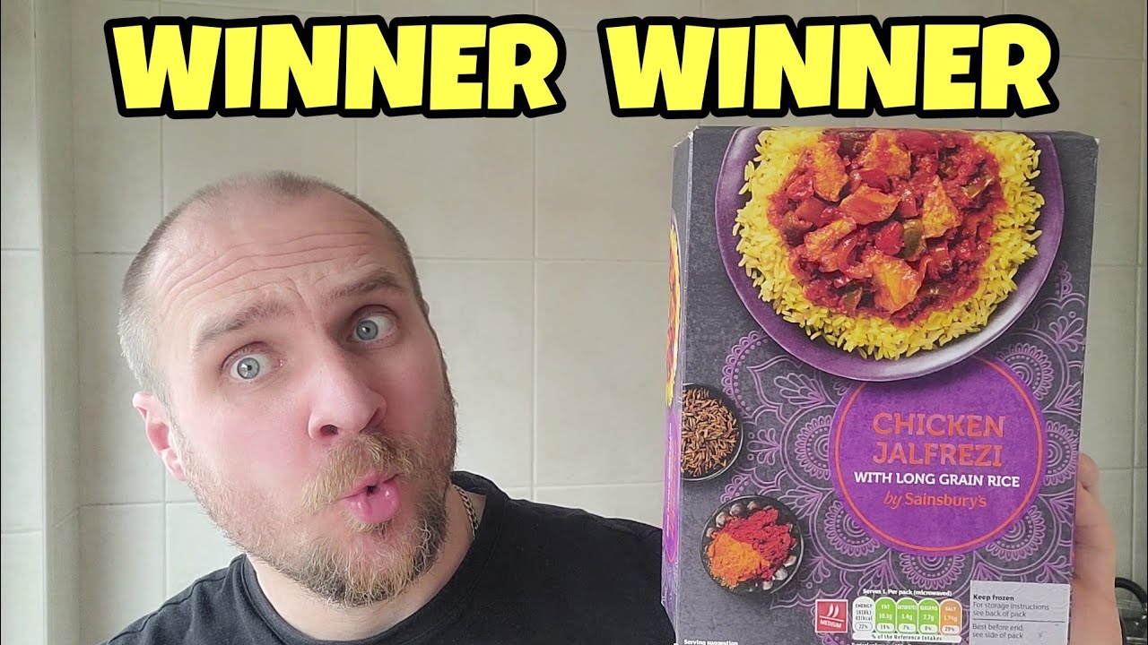 WINNER WINNER Jalfrezi dinner by Sainsbury's