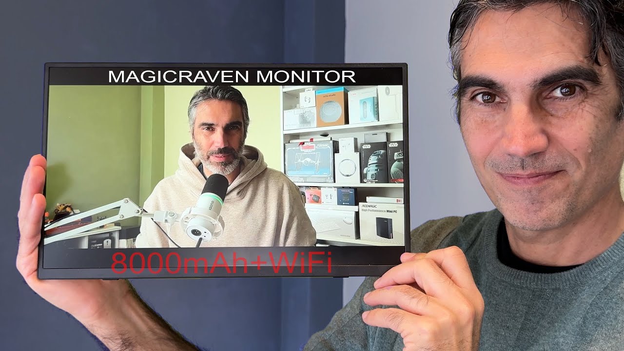 TENGO el monitor inalámbrico de MAGICRAVEN | ¡Con batería propia de 8000mAh!