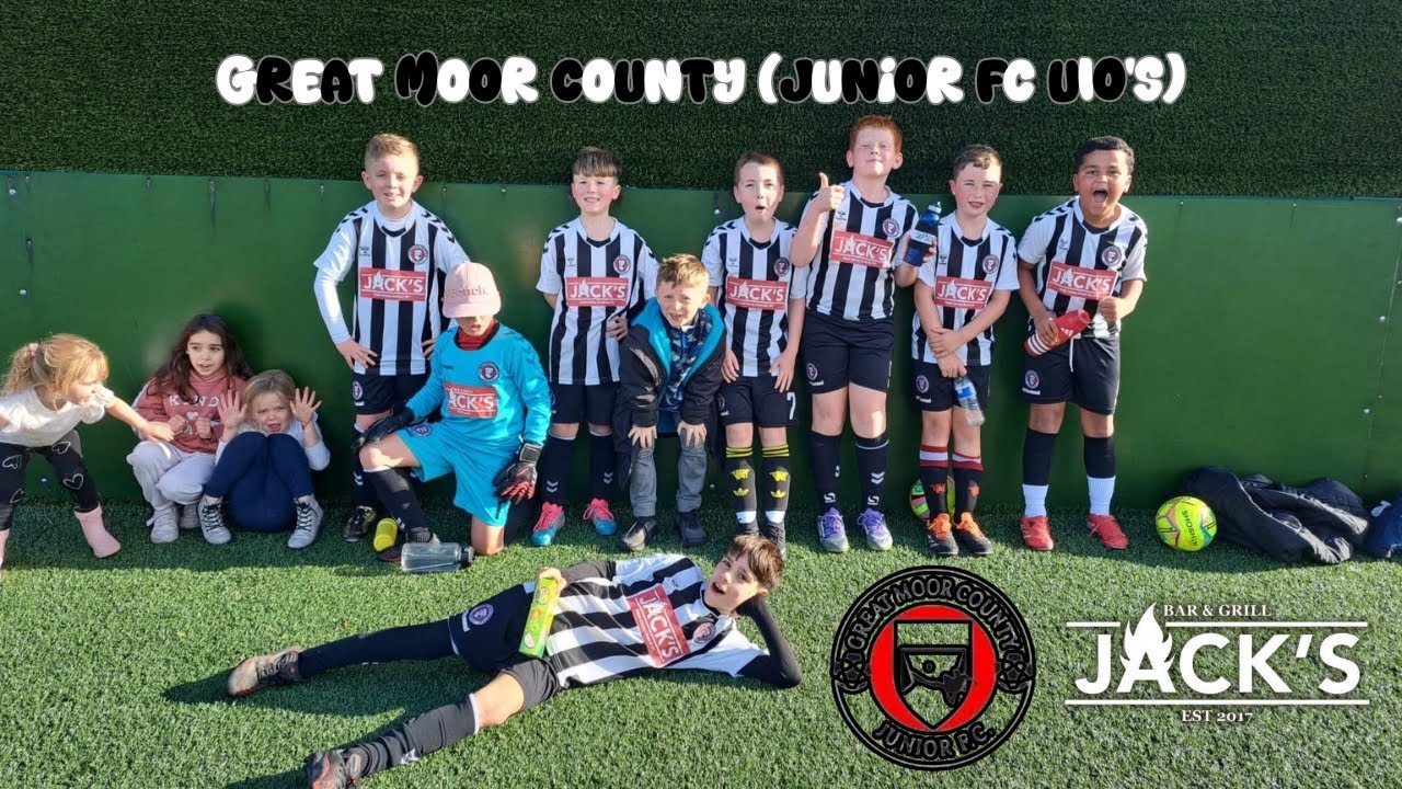 Great Moor County JFC Pumas U10's vs Didsbury Pheonix Maroons U10's