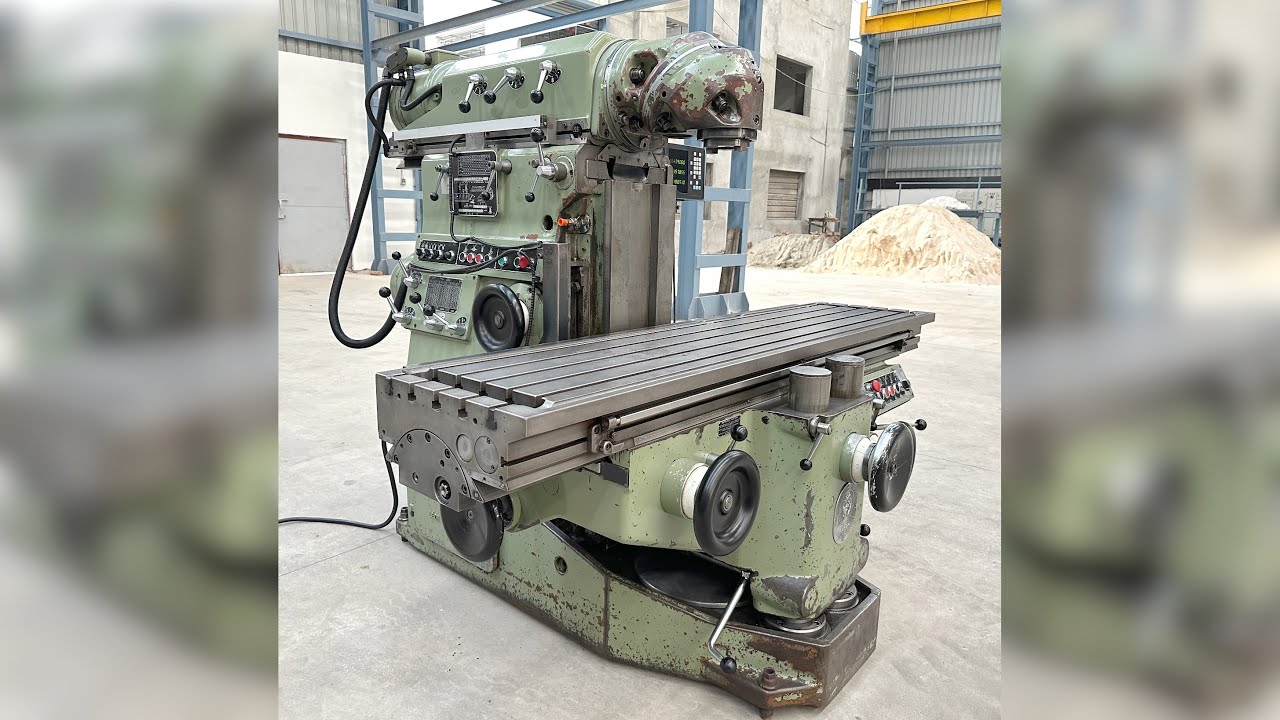 Huron (France) MU-6 Universal Milling Machine - Table 2000 mm x 460 mm